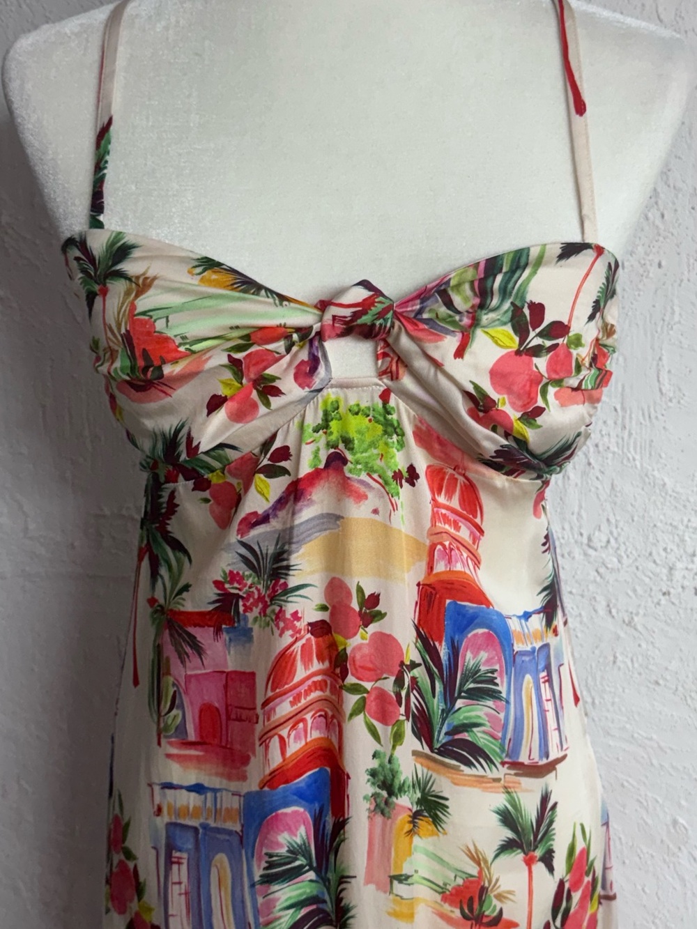 Marine Layer Paloma Halter Maxi Dress Tropical
Palmas Print Size XS - Picture 5 of 10